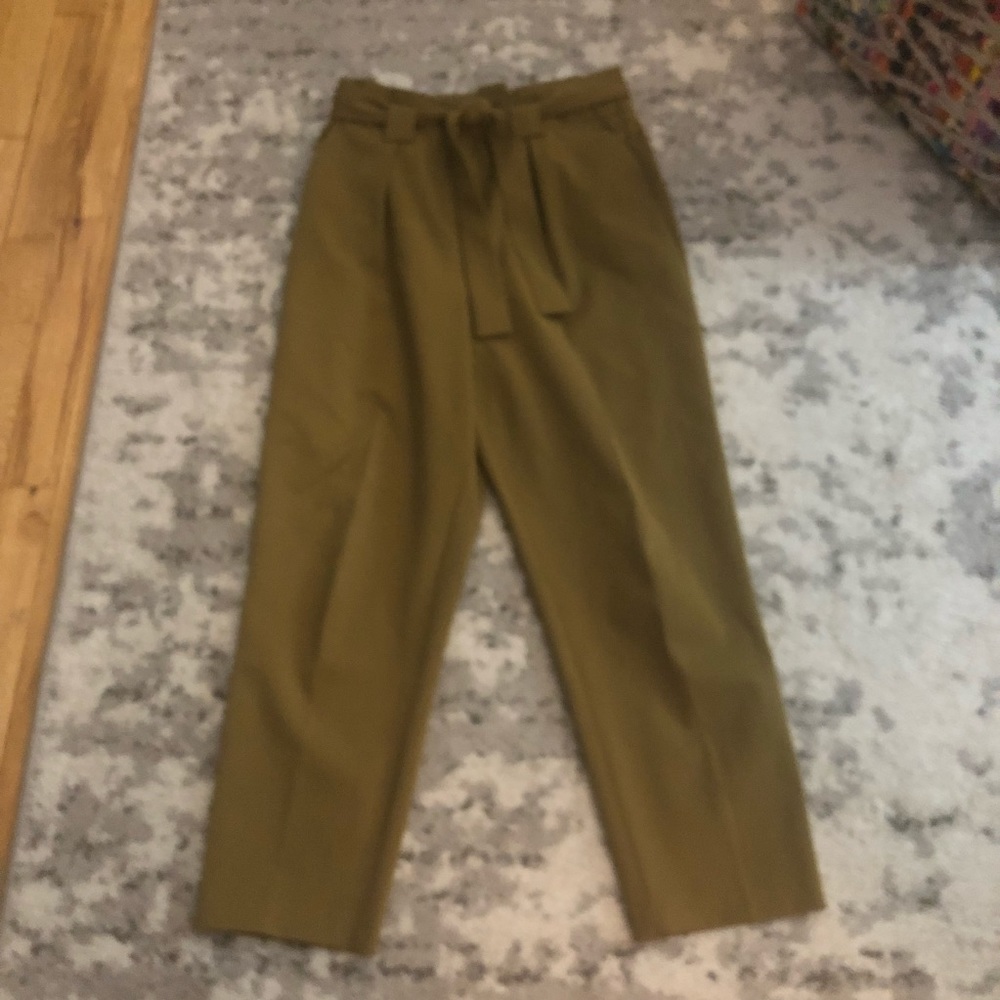 Topshop high waist tapered pants
